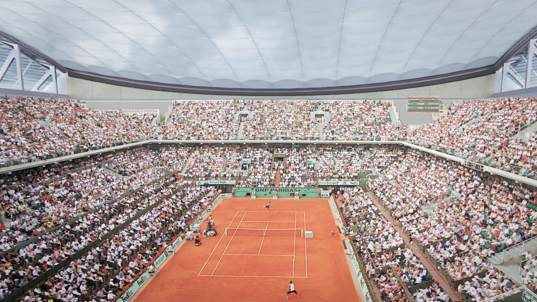 Roland Garros Center Court - SL Rasch